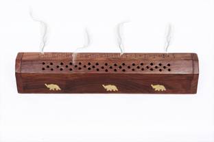 SBBCO Handcrafted Wooden Sheesham Wood (Rose Wood) Wooden Incense Holder