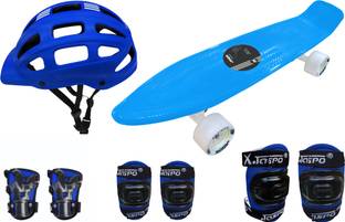 Jaspo Ride on penny board Pro Skateboard combo(22.5" * 5..5") Skating Kit