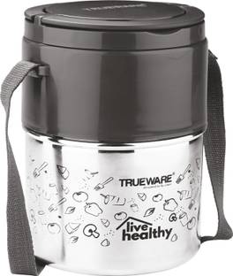 Trueware Steelex Lunch Box , 3 Containers 3 Containers Lunch Box