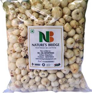 Nature's Bridge Phool Makhana / Makhana 200 gm / Gorgon Nut Puffed Kernels / Fox Nut / Lotus Seeds Pop Fox Nut