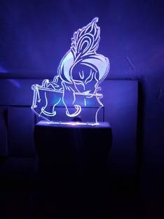 Red Robin Step Light Wall Lamp With Bulb