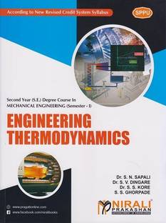 ENGINEERING THERMODYNAMICS - For Second Year (SY) B.Tech / B.E Degree in Mechanical Engineering - Semester 1 - As per SPPU (Pune University) 2020 CBCS Pattern