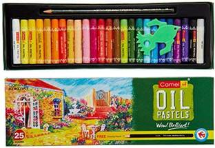 Camlin OIL PASTEL 25-SHADES