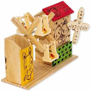 The Modern Gallery 1 Compartments Wood Pen stand