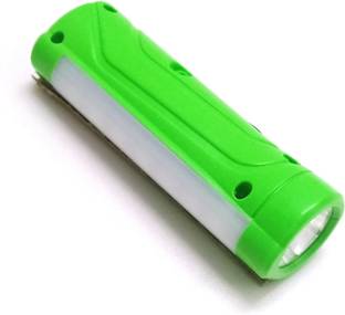 Stylopunk 3W LASER LED And 7 Hi-Power Mini Poket Torch Light 8 Hours Battery Backup 5 hrs Torch Emergency Light