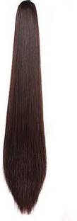 Gauri Uma Hair Style Brown color straight hair Extension with Clutcher Hair Extension