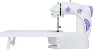 QUALIMATE Mini Sewing Machine for Home Tailoring Stitching use, Mini Sewing Machines for Home, Hand Tailor Machine for Stitching, Silai Machine Mini Electric Sewing Machine