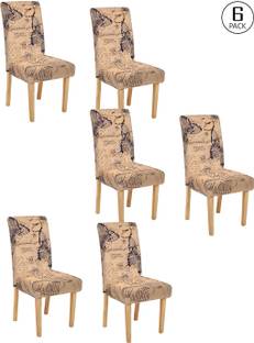Cortina Polyester Abstract 1 Seater Chair Cover