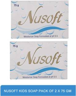 Nusoft Kids Soap pack of 2 x 75 gm