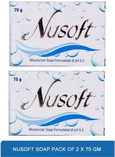 Nusoft Soap pack of 2 x 75 gm