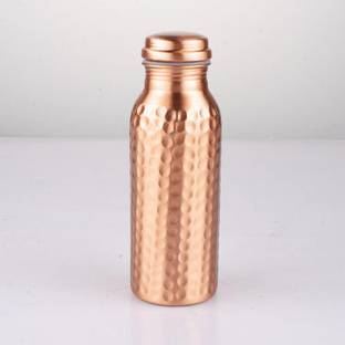 ADHYA COPPER HAMMERED COPPER BOTTLE 600 ml Copper Bottle