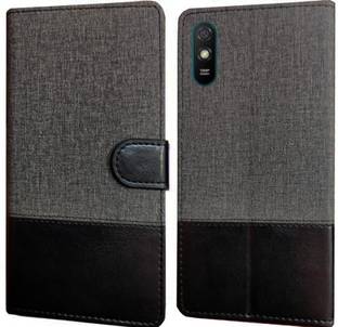 Spicesun Flip Cover for Mi Redmi 9i , Mi Redmi 9A , Redmi 9i , Redmi 9A , Mi Redmi 9A Sport