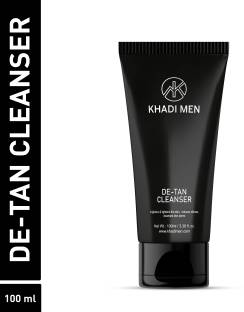 Khadi Men De tan Face Cleanser Brightens & lightens the skin Face Wash