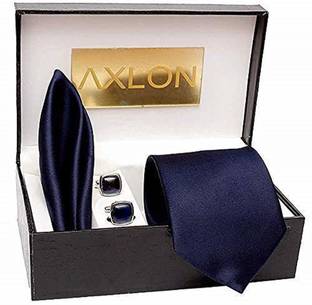 AXLON Satin Tie & Cufflink