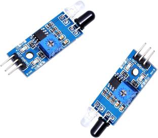 Sai Savera IR Proximity Sensor for line follower and Obstacle sensing Robots - IR Sensor (Pack of 2) Security Circuit and Motion Detector Electronic Hobby Kit