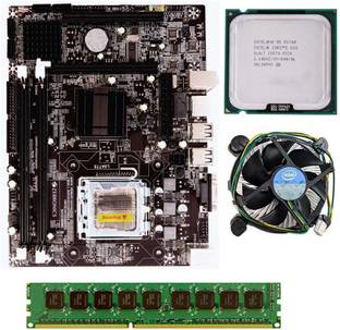 ZEBRONICS ZEB-G31-D2-COMBO KIT LGA 775Socket Mini-ATX Intel G31 Chipset DDR2 Motherboard for Desktop