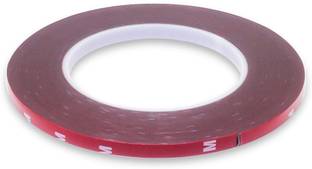 Quickato Tape with 1 mm Thickness, 12 mm 12 mm x 10 m Red Reflective Tape