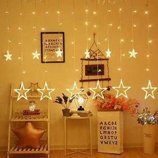 PEARL CHEM 135 LEDs 3.96 m Gold Flickering Star Rice Lights