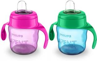 Philips Avent Avent Toddler Spout Cup With Twin Handle Pack of 2 pcs