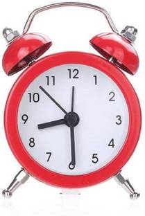 play run Analog Red Clock