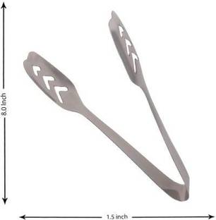Super HK Stainless Steel Momos Tong 18 cm Serving Tongs