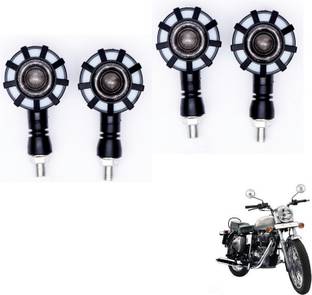 MOCKHE Front, Rear LED Indicator Light for Royal Enfield
