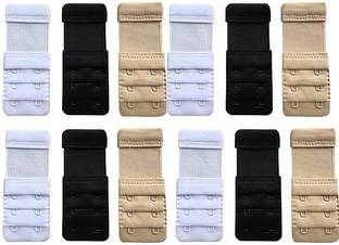 Wooger Bra Hook Extender (Multicolor Pack of 12) Hook Extender