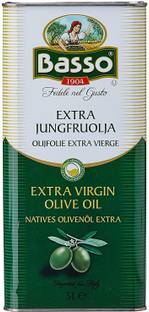 Basso Extra Virgin Olive Oil 5 litre , Product Of Itely Olive Oil Plastic Bottle