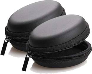 QuiteFit Leather, Silicone Zipper Headphone Case