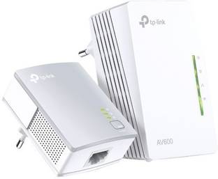 TP-Link TL-WPA4221KIT Lan Adapter 300Mbps AV600 Wi-Fi Powerline Extender Starter Kit