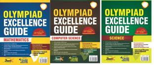 Olympiad Guide Books Set Of Mathematics (IOM) Science (IOS) Computer Science (Informatics) (IIO) Class 4