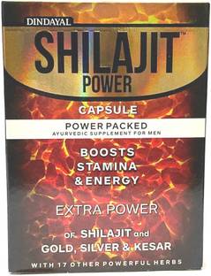 Dindayal Aushadhi Shilajit Power Capsule (Gold Power)