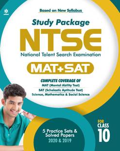 Study Guide Ntse (Mat + Sat) for Class 10 2020-21