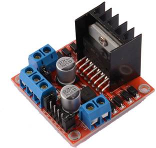 Robotronics L298N Motor Driver Controller Board Module Stepper Motor DC Dual H-Bridge for Arduino Smart Car Power UNO MEGA R3 Mega2560 Micro Controller Board Electronic Hobby Kit