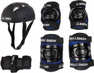 JJ Jonex BLACK SKATING PROTECTIVE SET Skating Guard Combo