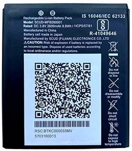STOCK UP Mobile Battery For  JIO SCUD-MFB260001 Battery for fi3 Jiofi 3 4G WiFi Wireless Router 2600mAh
