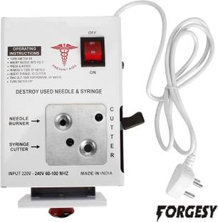 Forgesy ELECTRICAL NEEDLE SYRINGE DESTROYER & NEEDLE BURNER Needle Burner