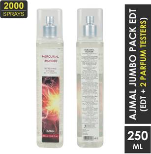 Ajmal Mercurial Thunder - 2000 Sprays Eau de Toilette - 250 ml (For Men & Women) Eau de Toilette  -  250 ml