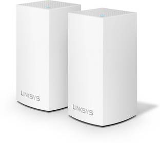LINKSYS WHW0102-AH Wireless Router 2.4 GHz, 5 GHz 2600 Mbps Wifi Speed Dual Band Internal Antenna Ethe...