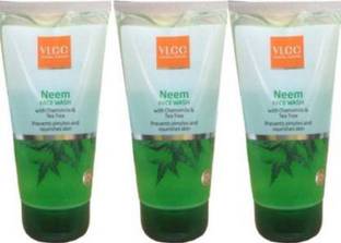 VLCC COMBO KIT NEEM FACE WASH (3 * 150 ML  (450 ml) Face Wash