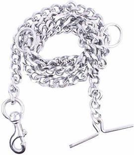 JK INTERNATIONAL CUT DOG CHAIN WITH NICKLE COATING CHAIN 4 NUMBER. 125 cm Dog & Cat Chain Leash
