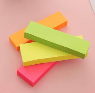 officekart STICKY NOTES 200 Sheets Sticky notes Paper Flags, 4 Colors