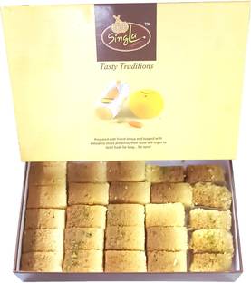 Singla Milk Cake burfi sweet 1kg Box