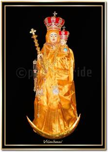 Our Lady of Velankanni I Velankanni Matha I Jesus Christ I Wall Poster A3 Fine Art Print