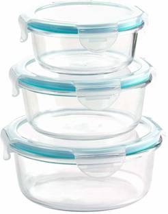 aeternum Glass Fridge Container  - 950 ml, 620 ml, 400 ml