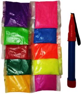 HODM Pack of 10 Rangoli Powder