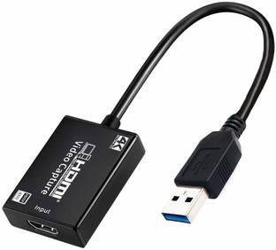 See Good USB 3.0 Video Capture Card, hdmi Capture Card, Full HD 1080P 4k Hdmi Capture Card Live Streaming and Record, Live Broadcasting, Gaming, Teaching, Video Conference Media Streaming Device