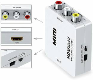 HL Technology  TV-out Cable HDMI to RCA Composite Video Audio AV CVBS Adapter Converter 720p/1080p