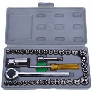 SNEH CREATION 40 Pc Socket Tool Kit Socket Set (Pack of 40) Socket Set