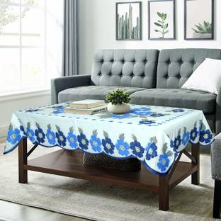 pk craft Cotton 2 Seater Embroidered Table Cover